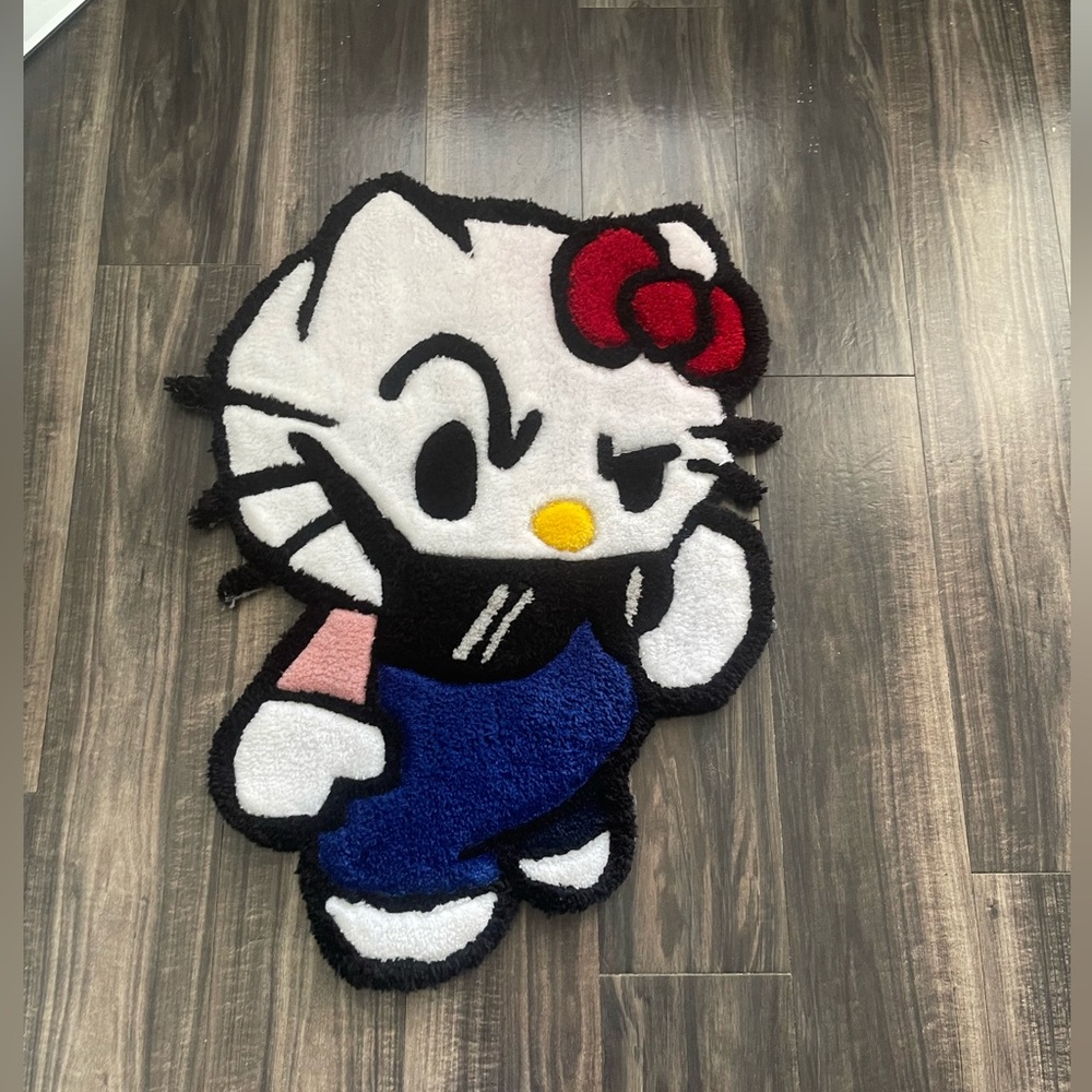 Hello Kitty Tufted Custom Rug